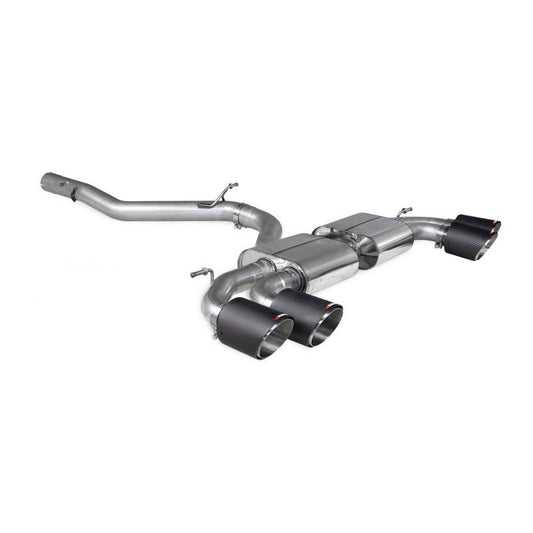 Scorpion Exhausts - Audi S3 8Y Sportback 2.0 TFSi Quattro Non Resonated Gpf Back System Non Valved SAUS094CF - TMC Motorsport