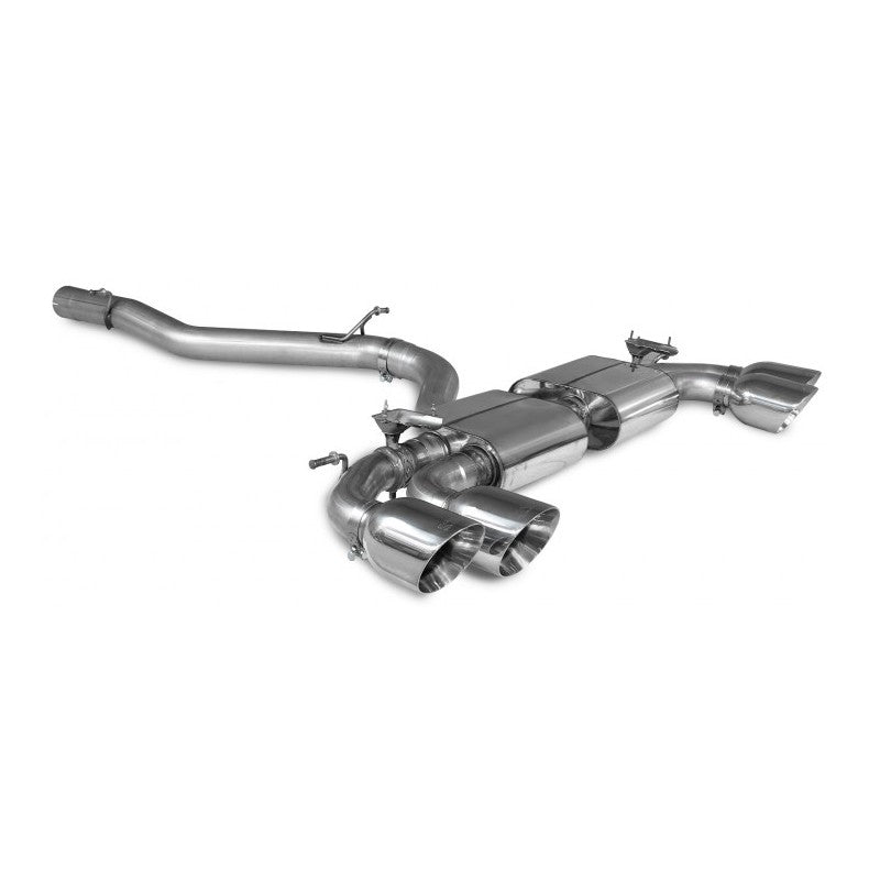 Scorpion Exhausts - Audi S3 8Y Sportback 2.0 TFSi Quattro Non Resonated Gpf Back System With Electronic Valves SAUS093 - TMC Motorsport