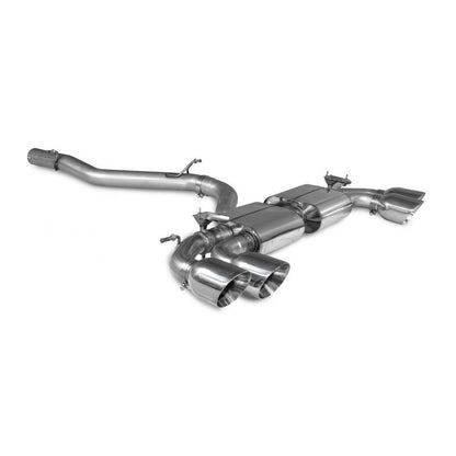 Scorpion Exhausts - Audi S3 8Y Sportback 2.0 TFSi Quattro Non Resonated Gpf Back System With Electronic Valves SAUS093 - TMC Motorsport