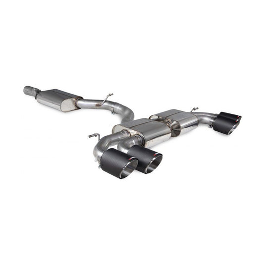 Scorpion Exhausts - Audi S3 8Y Sportback 2.0 TFSi Quattro Resonated Gpf Back System Non Valved SAU094CF - TMC Motorsport