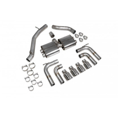 Scorpion Exhausts - Audi S3 Saloon 8V Facelift GPF Model 2019 To 2020 Non Resonated Gpf Back System With No Valves SAUS097 - TMC Motorsport