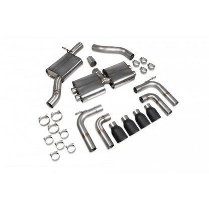 Scorpion Exhausts - Audi S3 Saloon 8V Facelift GPF Model 2019 To 2020 Resonated Gpf Back System With No Valves SAU097C - TMC Motorsport