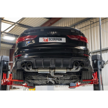 Scorpion Exhausts - Audi S3 Saloon 8V Facelift GPF Model 2019 To 2020 Resonated Gpf Back System With No Valves SAU097CF - TMC Motorsport