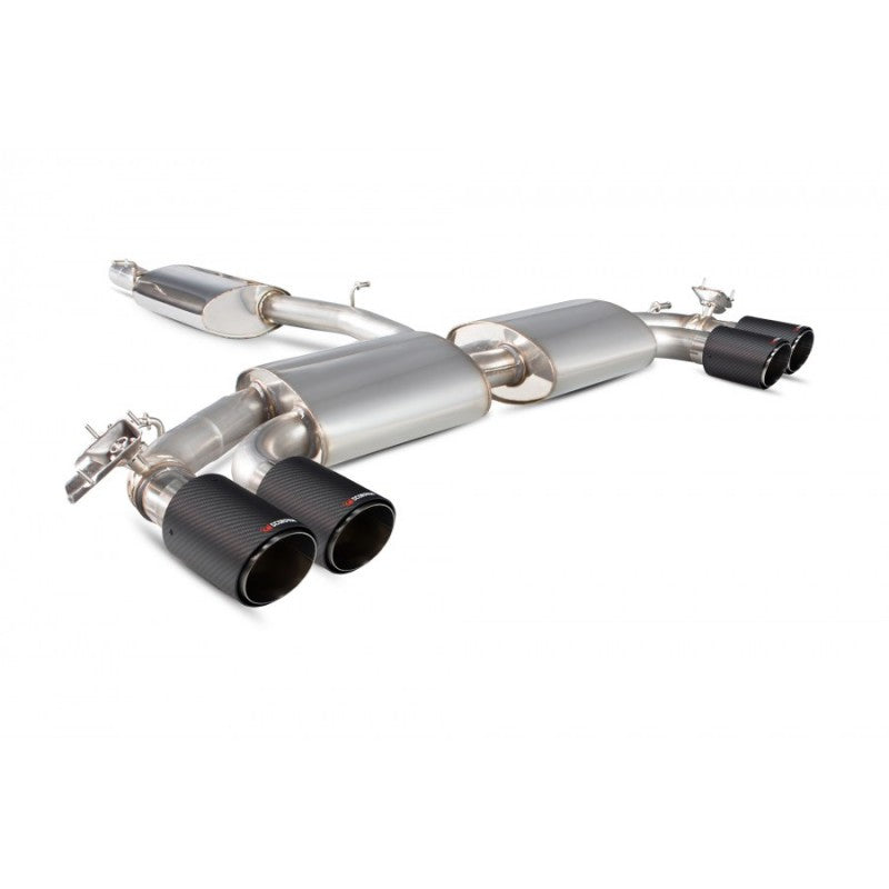 Scorpion Exhausts - Audi SQ2 2.0T 2019 On Resonated GPF-Back System With Electronic Valves SAU090CF - TMC Motorsport