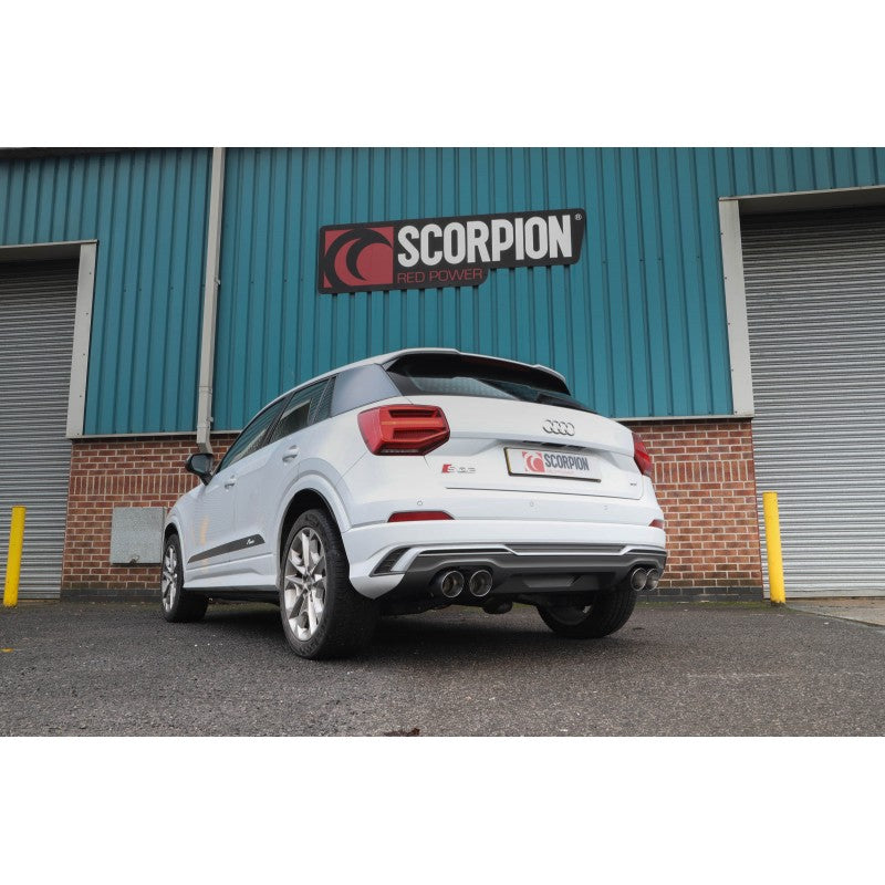Scorpion Exhausts - Audi SQ2 2.0T 2019 On Resonated GPF-Back System With No Valves SAU091 - TMC Motorsport