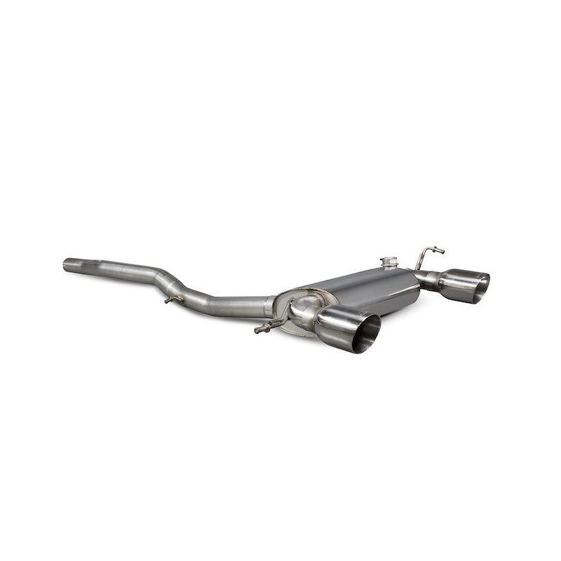 Scorpion Exhausts - Audi TT Mk1 Quattro 3.2 V6 1999 To 2006 Non-Resonated Cat-Back System SAUS042 - TMC Motorsport