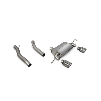 Scorpion Exhausts - Audi TT Mk1 Quattro Sport 240PS 1.8T 1999 To 2006 Non Resonated Cat-Back System SAUS057 - TMC Motorsport