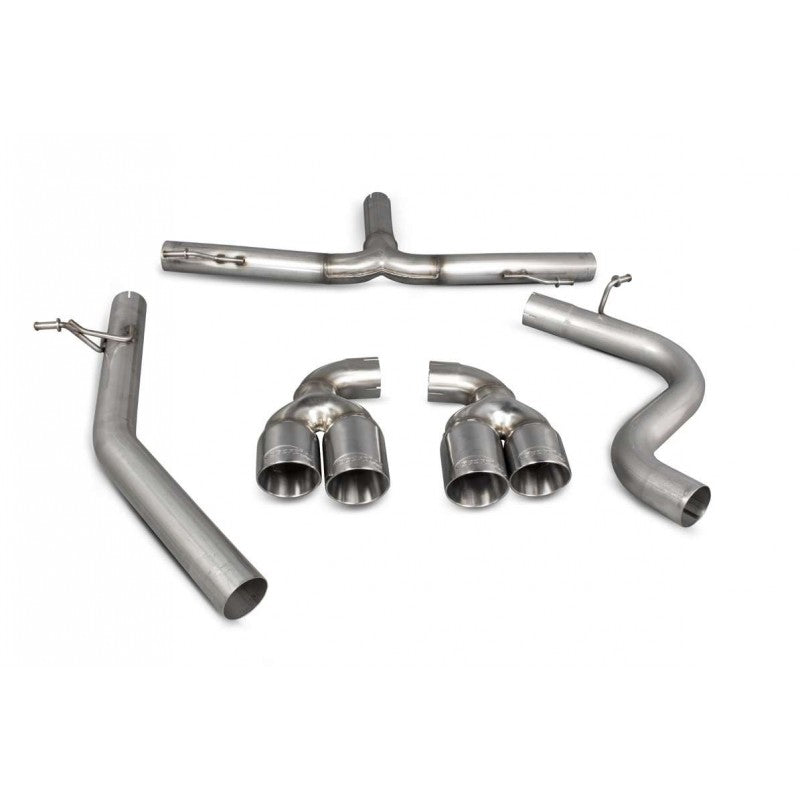 Scorpion Exhausts - Audi TT Mk2 2.0 Tdi Quattro (Not Cabriolet) 2009 To 2014 Cat-Back System SAU025 - TMC Motorsport