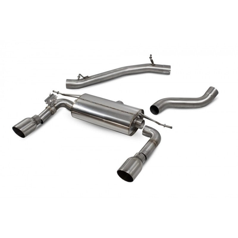 Scorpion Exhausts - Audi TT MK3 2.0 TFSi Quattro Non GPF Model 2014 To 2018 Non-Res Cat-Back System With Electronic Valves SAUS085 - TMC Motorsport
