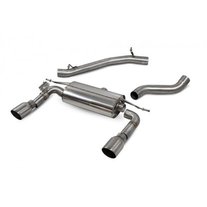 Scorpion Exhausts - Audi TT MK3 2.0 TFSi Quattro Non GPF Model 2014 To 2018 Non-Res Cat-Back System With Electronic Valves SAUS085 - TMC Motorsport