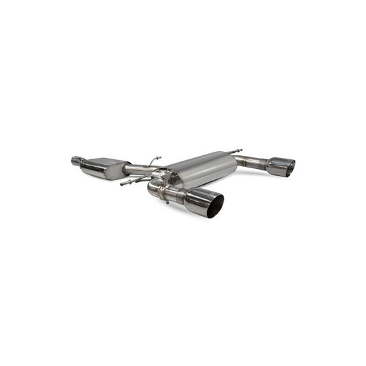 Scorpion Exhausts - Audi TT MK3 2.0 TFSi Quattro Non GPF Model 2014 To 2018 Resonated Cat-Back System With Electronic Valves SAU085 - TMC Motorsport