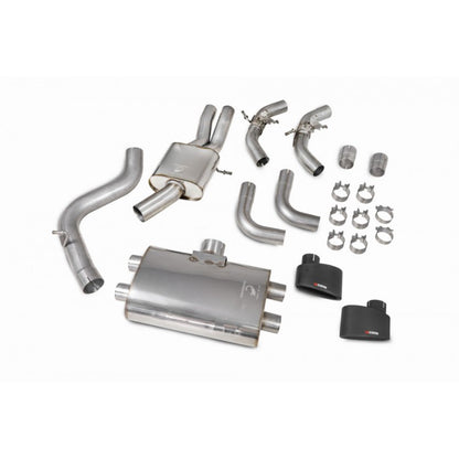 Scorpion Exhausts - Audi TTRS MK3 Resonated Cat-Back / GPF Back System With Electronic Valves SAU081CF - TMC Motorsport