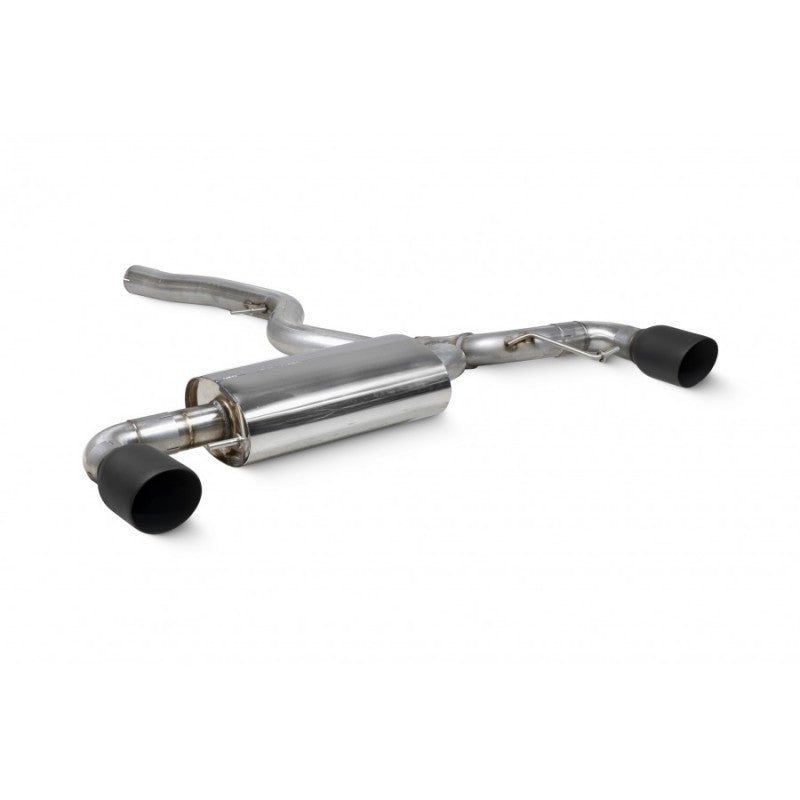 Scorpion Exhausts - BMW 220i G42 GPF Back System With Black Ceramic Daytona Trims SBM092C - TMC Motorsport