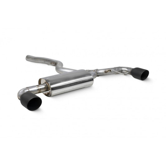 Scorpion Exhausts - BMW 220i G42 GPF Back System With Black Ceramic Daytona Trims SBM092C - TMC Motorsport