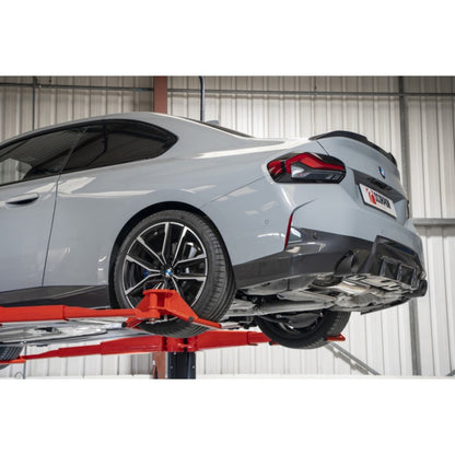 Scorpion Exhausts - BMW 220i G42 GPF Back System With Black Ceramic Daytona Trims SBM092C - TMC Motorsport