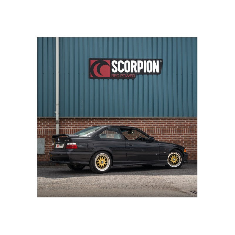 Scorpion Exhausts - BMW E36 325/328 1991 To 1998 Cat-Back System SBM096S - TMC Motorsport