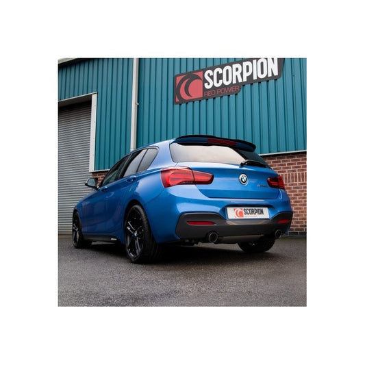 Scorpion Exhausts - BMW M140i GPF Model 3 & 5 Door F20 & F21 GPF-Back System With Electronic Valve SBMS082CF - TMC Motorsport