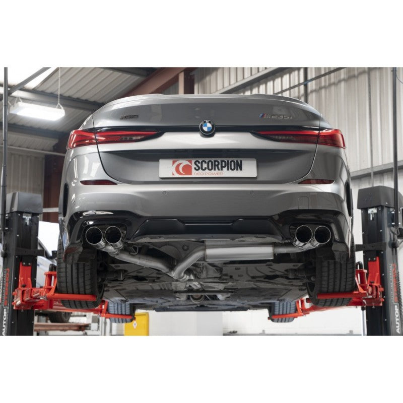Scorpion Exhausts - BMW M235i Gran Coupe XDrive F44 GPF-Back System With Electronic Valve SBM088 - TMC Motorsport