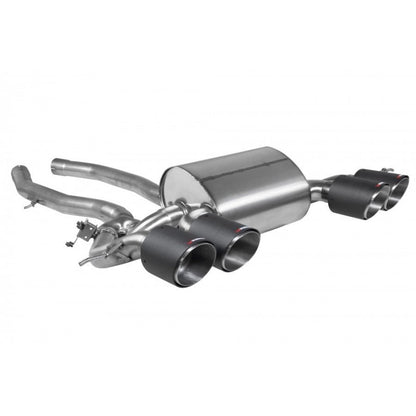Scorpion Exhausts - BMW M3 G80 & M3 Competition GPF Model Half System Axle Back Exhaust SBM084CF - TMC Motorsport