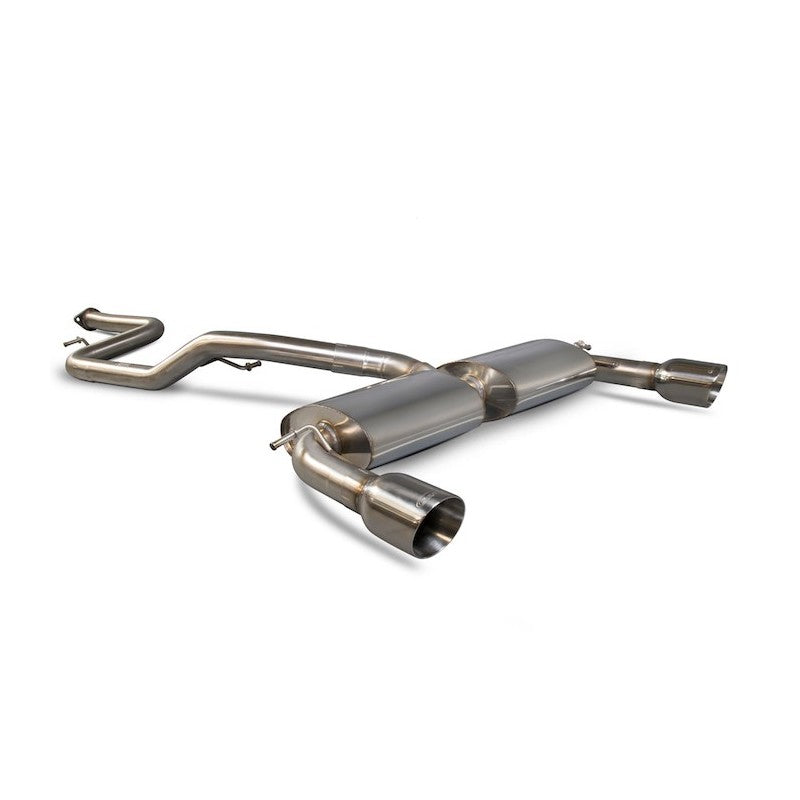 Scorpion Exhausts - Ford Focus MK2 ST 225 2.5 Turbo 2006 To 2011 63.5mm/2.5 Non-Resonated Cat-Back System SFDS069 - TMC Motorsport