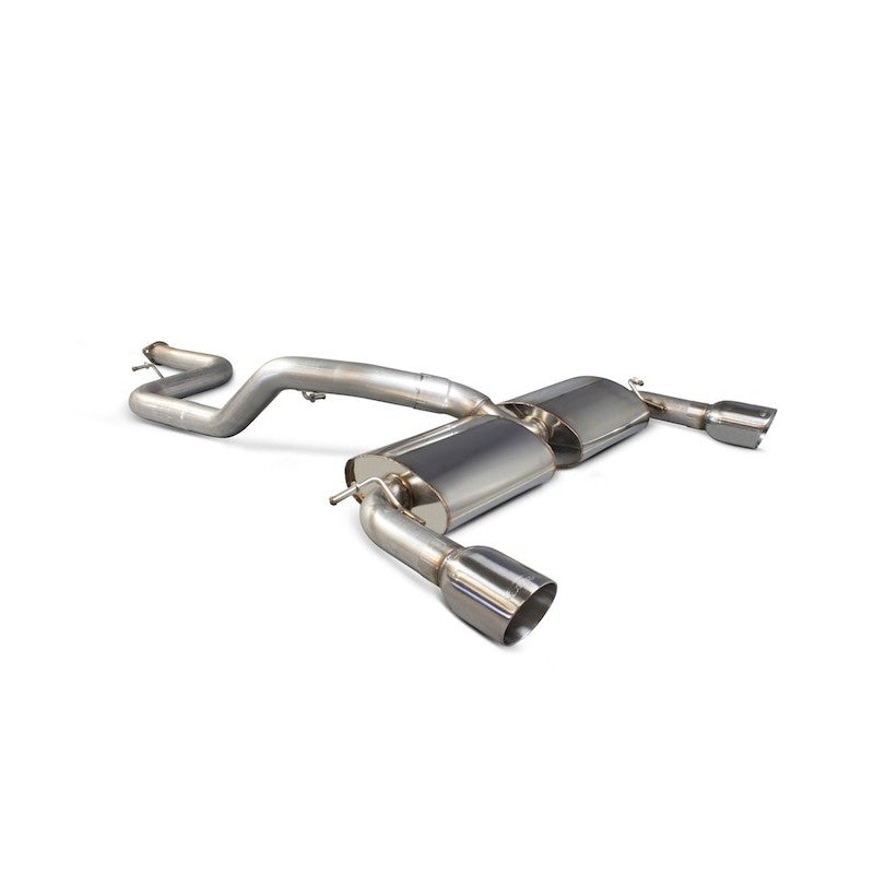 Scorpion Exhausts - Ford Focus MK2 ST 225 2.5 Turbo 2006 To 2011 76mm/3 Non-Resonated Cat-Back System SFD067 - TMC Motorsport