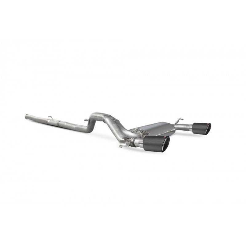 Scorpion Exhausts - Ford Focus MK3 RS 2016 To 2018 Cat-Back System With Electronic Valve SFD084CF - TMC Motorsport