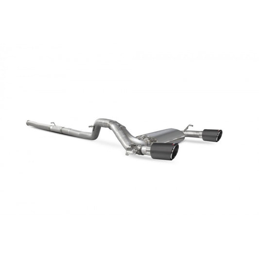 Scorpion Exhausts - Ford Focus MK3 RS 2016 To 2018 Cat-Back System With Electronic Valve SFD084CF - TMC Motorsport
