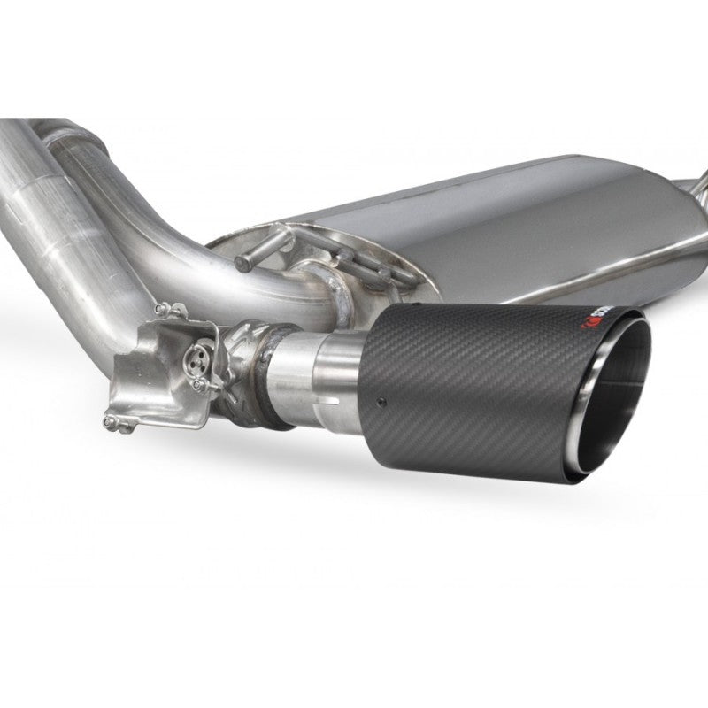 Scorpion Exhausts - Ford Focus MK3 RS 2016 To 2018 Cat-Back System With Electronic Valve SFD084CF - TMC Motorsport