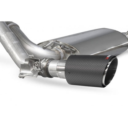 Scorpion Exhausts - Ford Focus MK3 RS 2016 To 2018 Cat-Back System With Electronic Valve SFD084CF - TMC Motorsport