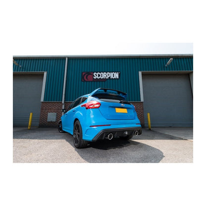 Scorpion Exhausts - Ford Focus MK3 RS 2016 To 2018 Cat-Back System With No Valves SFD085 - TMC Motorsport