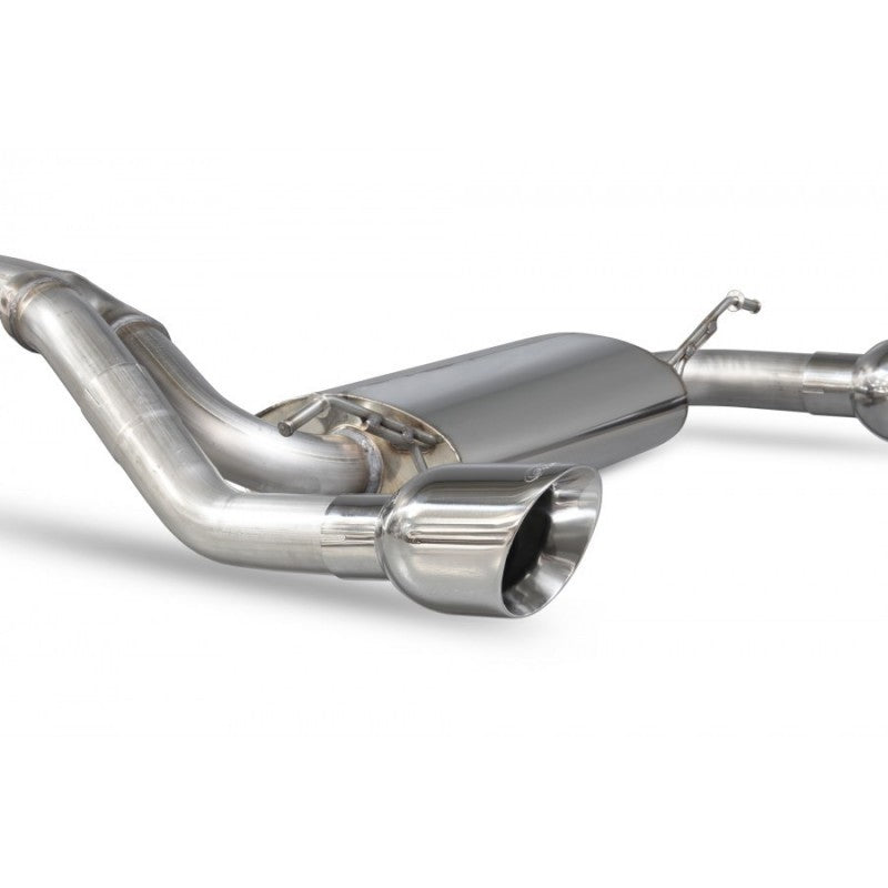 Scorpion Exhausts - Ford Focus MK3 RS 2016 To 2018 Cat-Back System With No Valves SFD085D - TMC Motorsport