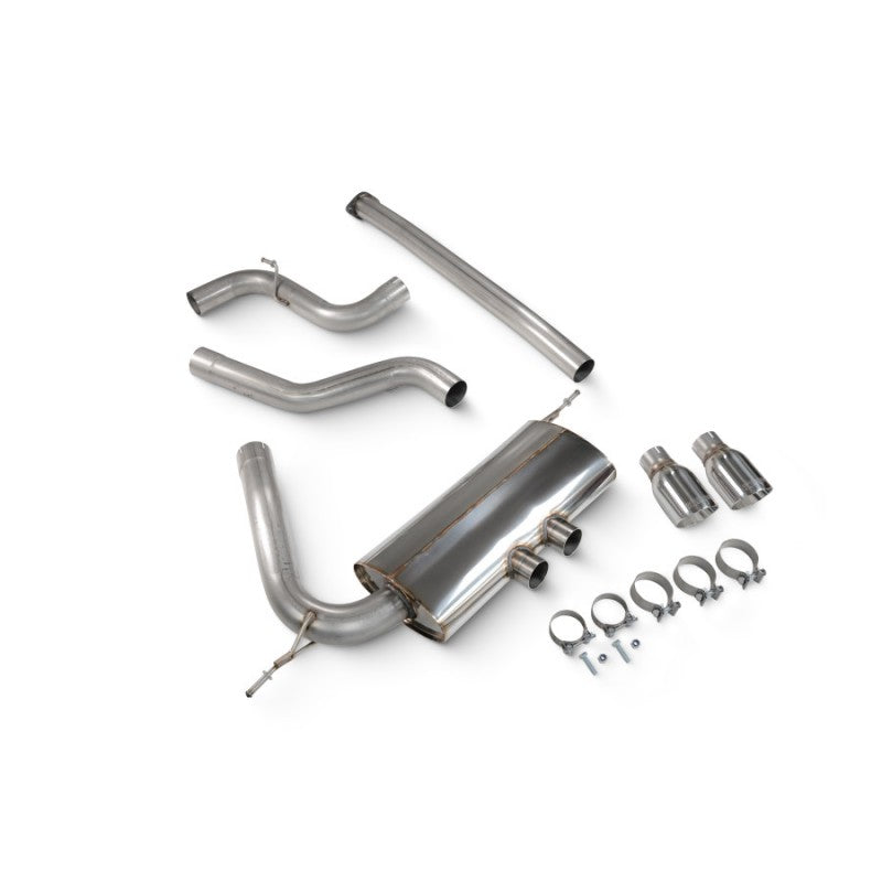 Scorpion Exhausts - Ford Focus MK3 ST 250 Hatch 2012 To 2018 Non-Resonated Cat-Back System SFDS071 - TMC Motorsport