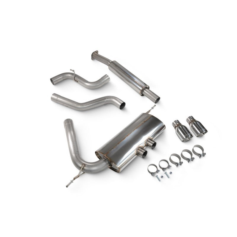 Scorpion Exhausts - Ford Focus MK3 ST 250 Hatch 2012 To 2018 Resonated Cat-Back System SFD071 - TMC Motorsport
