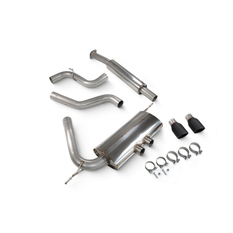 Scorpion Exhausts - Ford Focus MK3 ST 250 Hatch 2012 To 2018 Resonated Cat-Back System SFD071C - TMC Motorsport