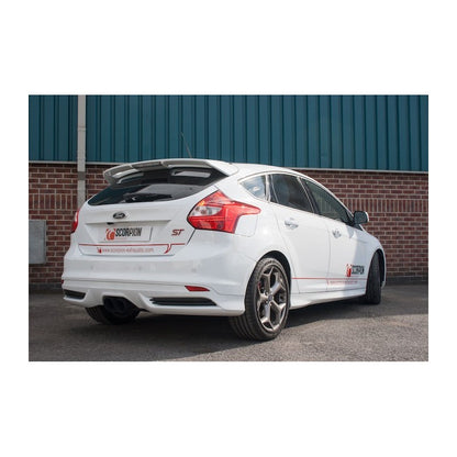 Scorpion Exhausts - Ford Focus MK3 ST 250 Hatch 2012 To 2018 Resonated Cat-Back System SFD071C - TMC Motorsport