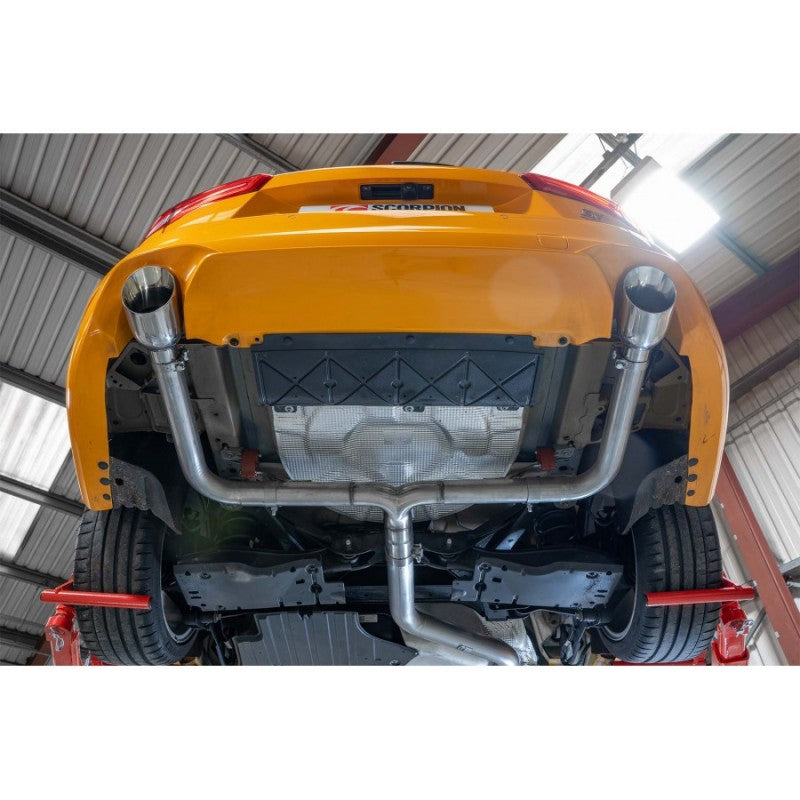 Scorpion Exhausts - Ford Focus MK4 ST 2.3 Estate Predator GPF Back System Polished Daytona Tails SFDS097D - TMC Motorsport