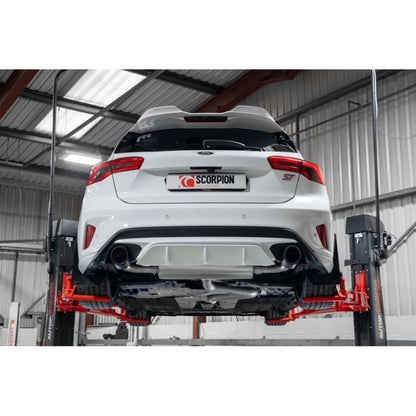 Scorpion Exhausts - Ford Focus MK4 ST 2.3 Hatch GPF Back System Carbon Fibre Tails SFDS091CF - TMC Motorsport