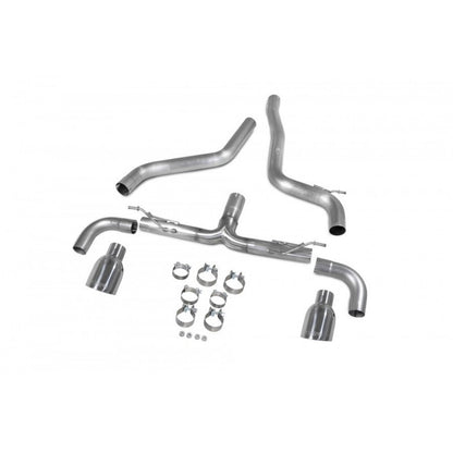 Scorpion Exhausts - Ford Focus MK4 ST 2.3 Hatch Predator GPF Back System Daytona Polish Tails SFDS095D - TMC Motorsport