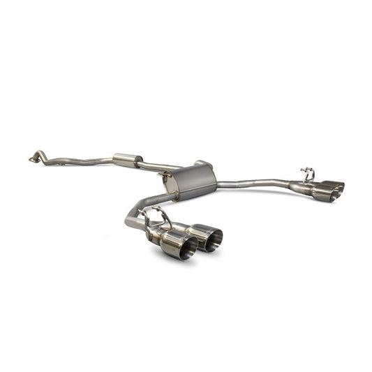 Scorpion Exhausts - Honda Civic Type R FK2 (RHD) 2015 To 2017 Resonated Cat-Back System SHD013 - TMC Motorsport