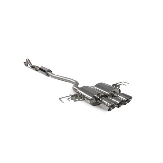 Scorpion Exhausts - Honda Civic Type R FK8 R/H Drive 2017 To 2018 Resonated Cat-Back System SHD015D - TMC Motorsport