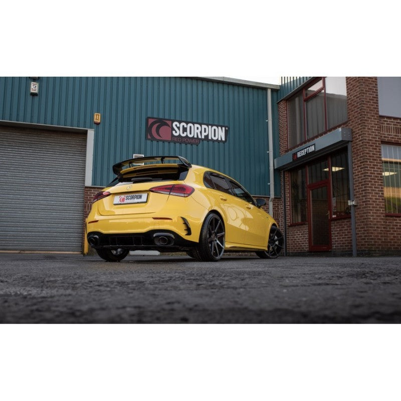 Scorpion Exhausts - Mercedes A-Class A35 AMG W177 Hatchback 2019 On GPF Back System Valved No Rear Silencer SMBS006 - TMC Motorsport
