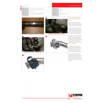 Scorpion Exhausts - Mercedes A-Class A35 AMG W177 Hatchback 2019 On GPF Back System Valved No Rear Silencer SMBS006 - TMC Motorsport