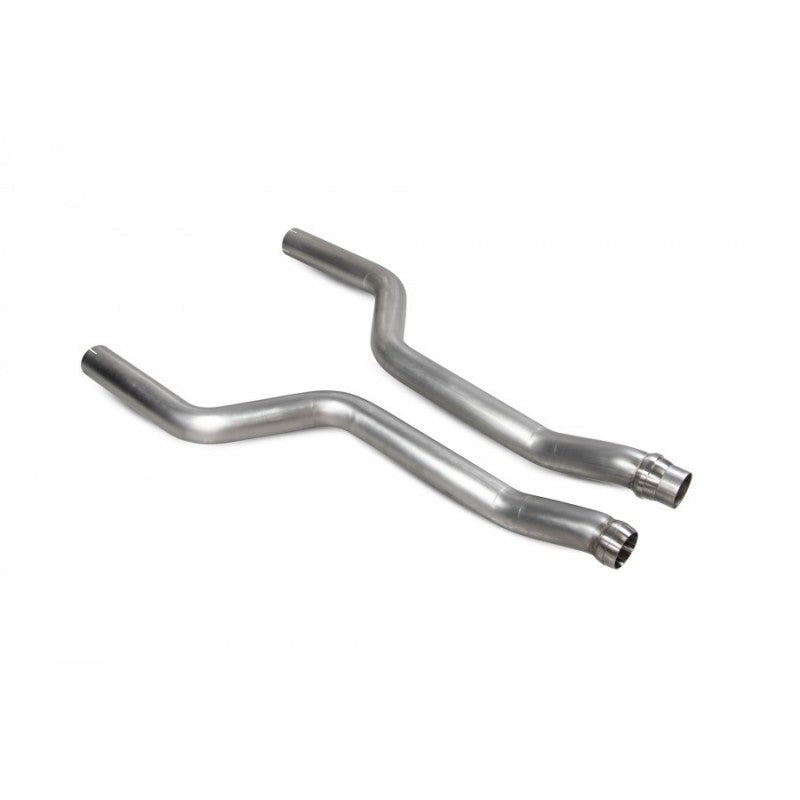 Scorpion Exhausts - Mercedes C-Class C63 AMG W204 2008 - 2014 Secondary De-Cat Pipes SMBC004 - TMC Motorsport