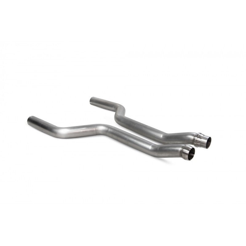 Scorpion Exhausts - Mercedes C-Class C63 AMG W204 2008 - 2014 Secondary De-Cat Pipes SMBC004 - TMC Motorsport