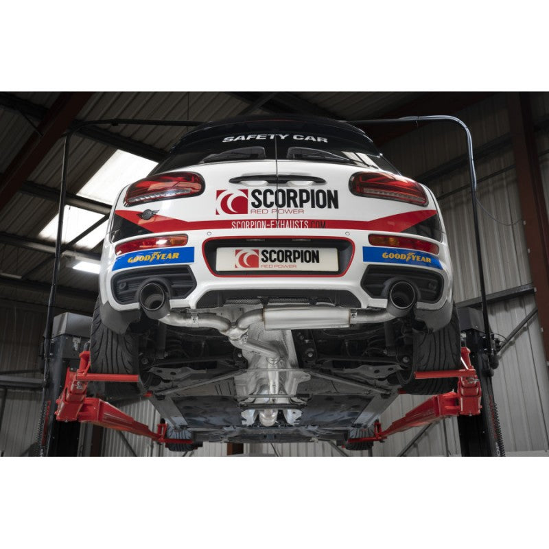 Scorpion Exhausts - Mini Clubman Cooper S R54 GPF Back System SMN028CF - TMC Motorsport