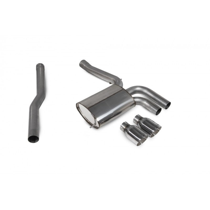 Scorpion Exhausts - Mini Cooper S F56 Non-Resonated GPF Back System Polished Tails SMNS018 - TMC Motorsport