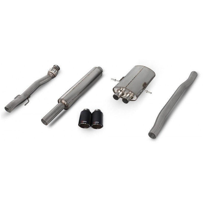 Scorpion Exhausts - Mini Cooper S R56 / R57 / R58 / R59 2007 To 2014 Resonated Cat-Back System SMN011CF - TMC Motorsport