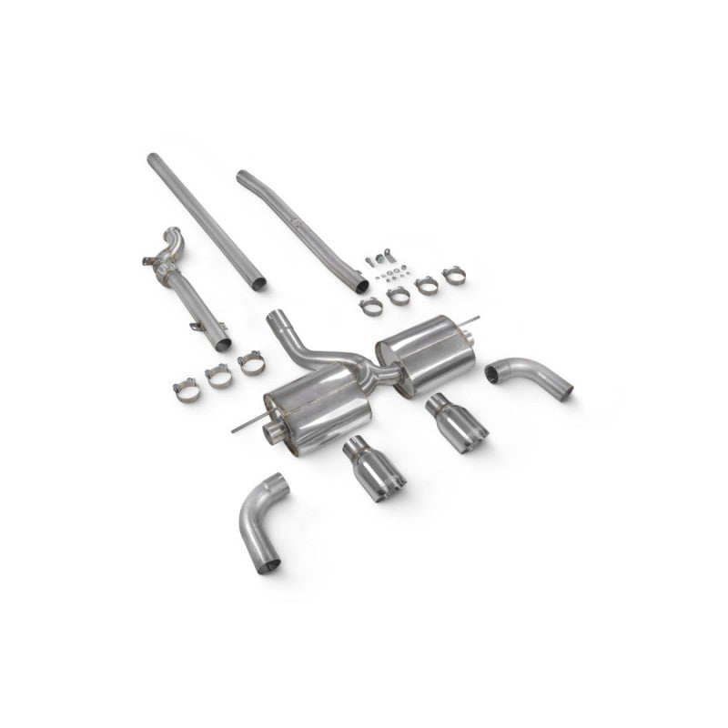 Scorpion Exhausts - Mini Countryman R60/Paceman R61 Cooper S All4 2010 To 2016 Non-Resonated Cat-Back System SMN026 - TMC Motorsport