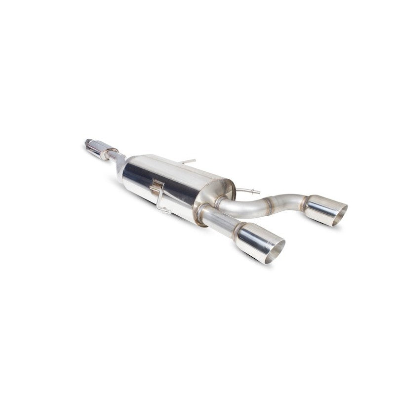 Scorpion Exhausts - Renault Clio MK2 2.0 182 03-06 2003 To 2006 Resonated Cat-Back System SRN019D - TMC Motorsport