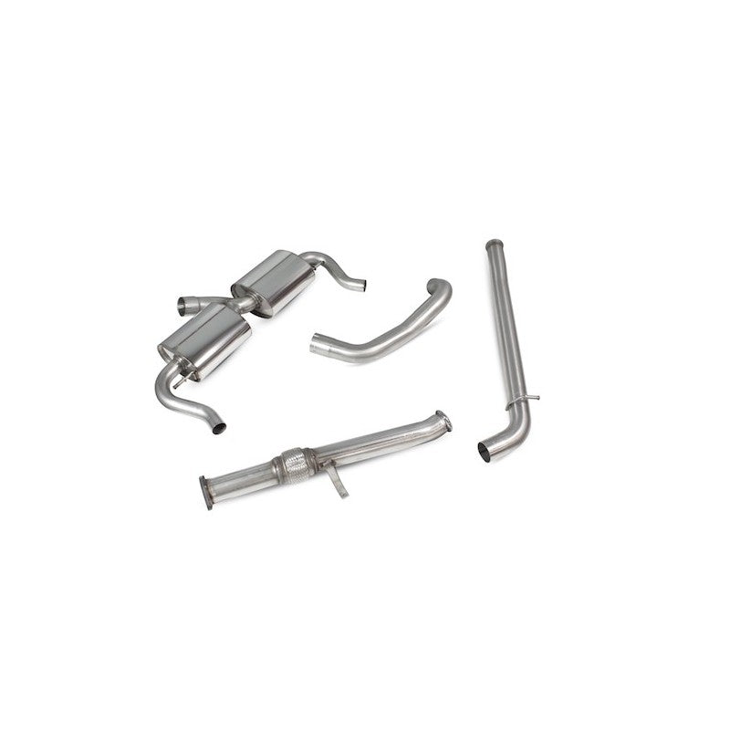 Scorpion Exhausts - Renault Clio MK4 RS 200 EDC 2015 To 2018 Non-Resonated Cat-Back System SRNS028 - TMC Motorsport